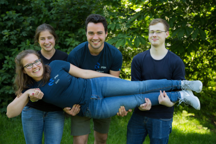 Teamfoto Jugendpresse Schleswig-Holstein